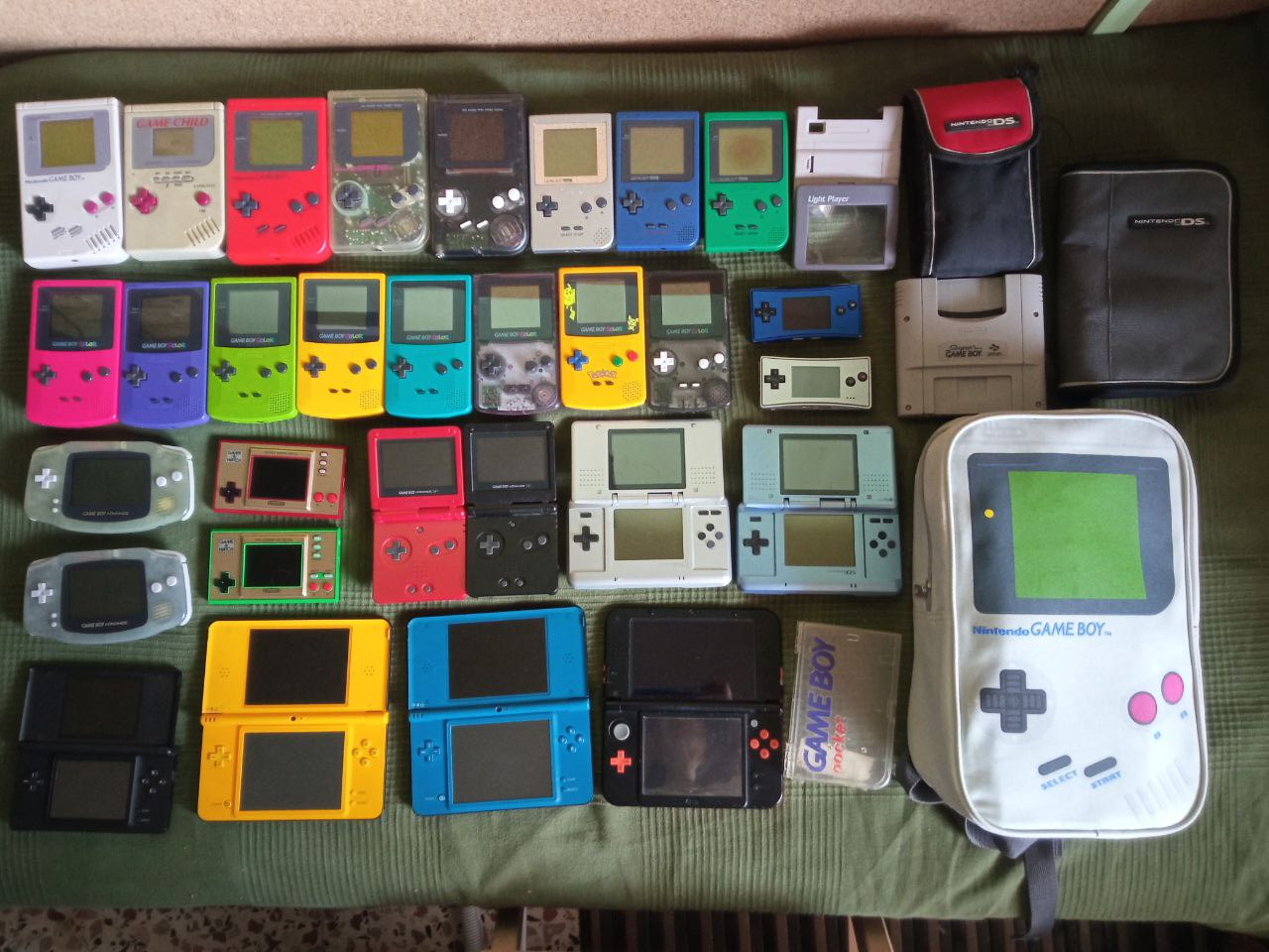My DSI XL collection. Might be my favorite Nintendo handheld